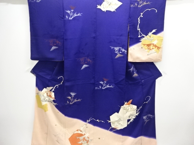 Japanese Kimono / Taisho Roman Silk